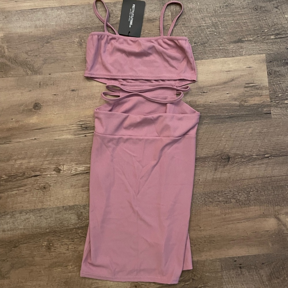 NWT mauve bodycon dress size 2